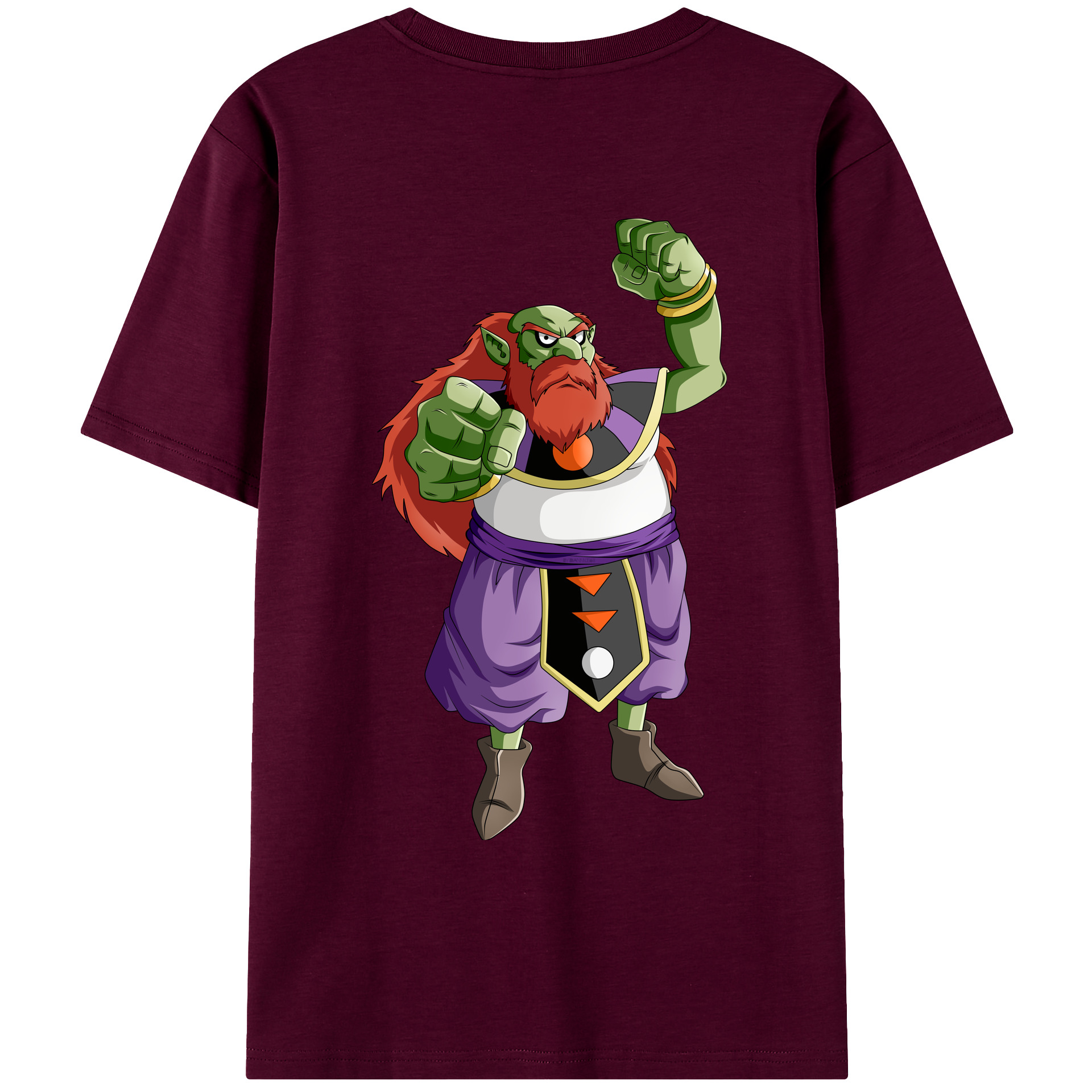 （画像用） ドラゴンボール DRAGON BALL レディース半袖Tシャツ(バックプリント)